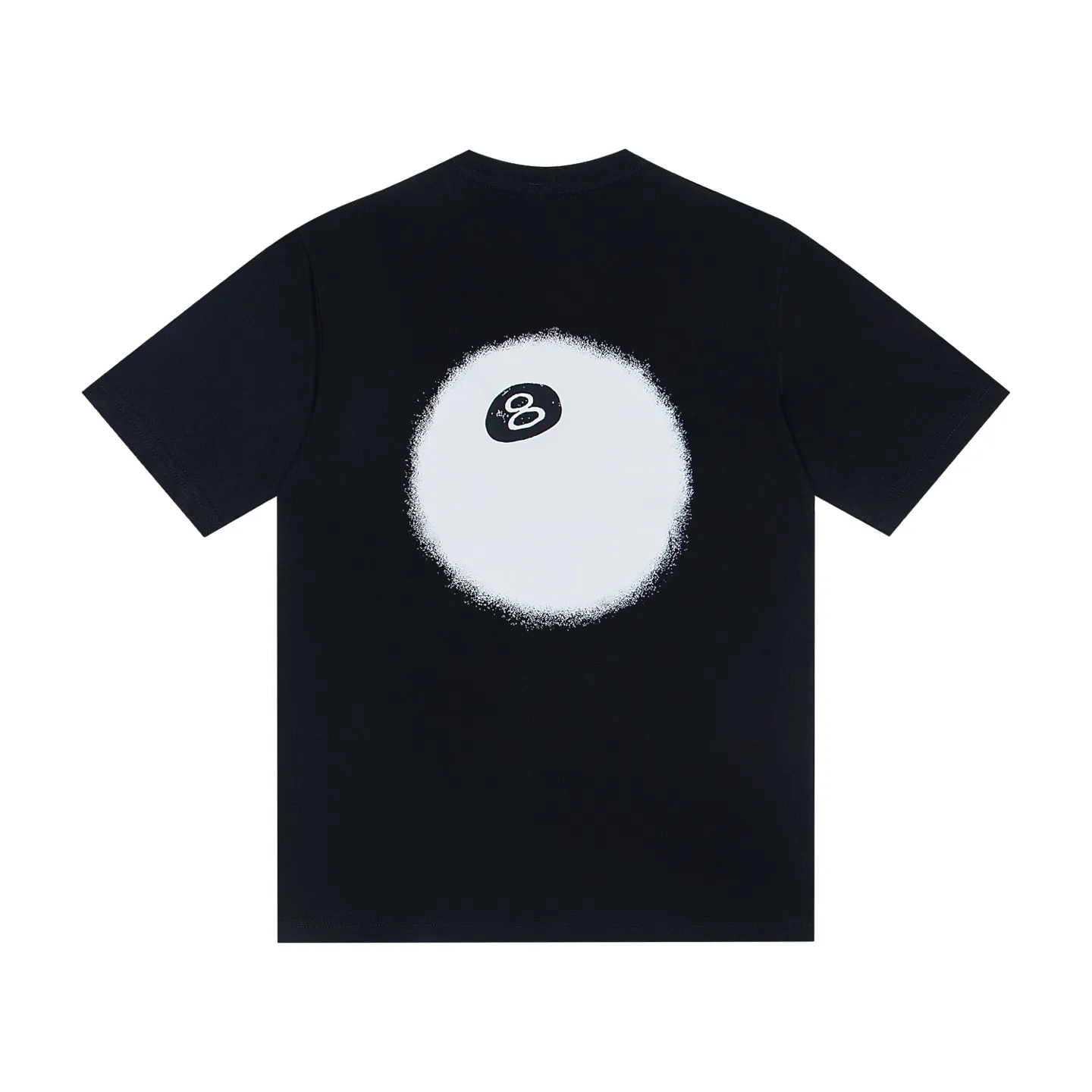 XY 135# P55 （ Quality ） Stussy 8 Series 8 Retro T Same Style ：Black White Size：S M L XL ： 260 ：